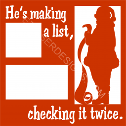 He's Making a List